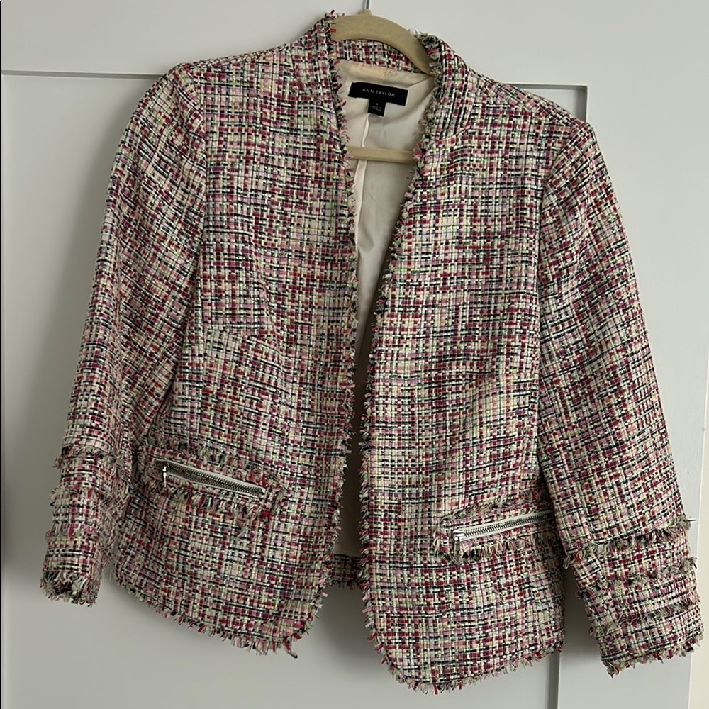Ann Taylor Tweed Blazer